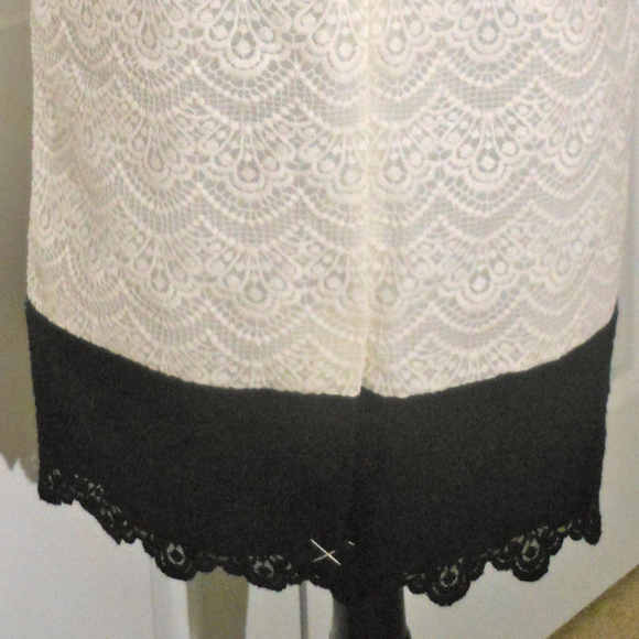 J CREW NWT Pencil Skirt in Colorblock Lace 2 - Picture 6 of 7